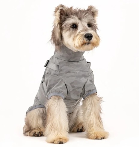 Koera vihmajope traksidega, hall (VPETBR-R316)