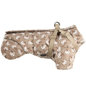 Теплая зимняя куртка для собак, двусторонняя, желтая Puffer Jacket (Red Dingo) – Soojad joped – Red Dingo – Valgekihv