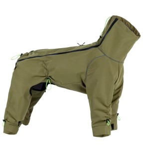 Дождевик для собаки с шарфом-трубой, желтый (VPETBR-R53) – Vihmajoped – V.PET.B.R – Valgekihv