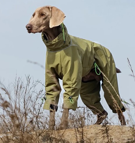 Куртка для собак с флисовой подкладкой, с...