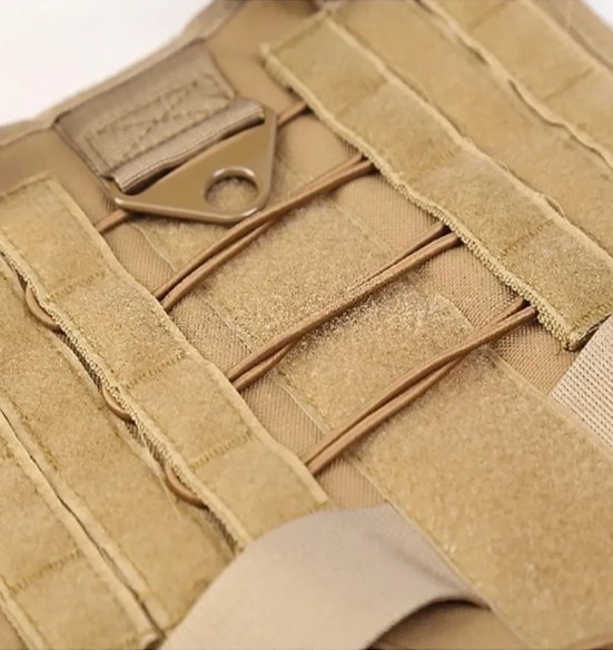 Taktikalised traksid koerale, rohekaspruun (VPETBR H4)