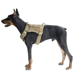 Шлейка для собак из натурального модала и хлопка, серая (Dogness Modal Cotton) – Текстильные шлейки – Dogness – Valgekihv 2