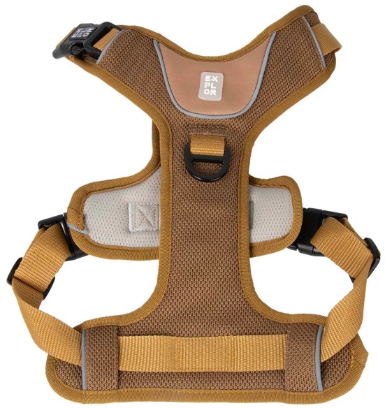 Tirimisvastased koera traksid, ergonoomilised, kõrbepruun, EXPLOR Ultimate Fit Duvoplus
