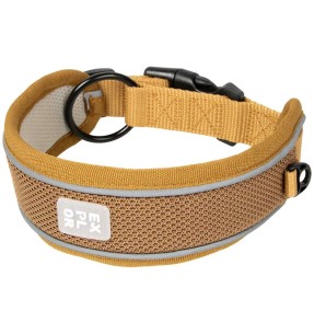 Ошейник для собак из натурального модала и хлопка, серый (Dogness Modal Cotton) – Текстильные ошейники – Dogness – Valgekihv