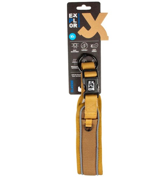 Koera kaelarihm, turvaline, kõrbepruun, EXPLOR Ultimate Fit Control Duvoplus