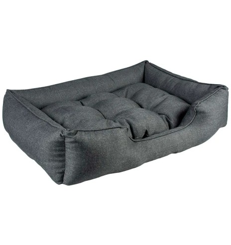 Koera pesa eemaldatava pehme padjaga, tumehall,...