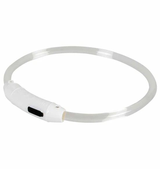 Ошейник для собак с многоцветной LED-подсветкой Flash Light Ring Multicolour SEEcurity (Duvoplus)