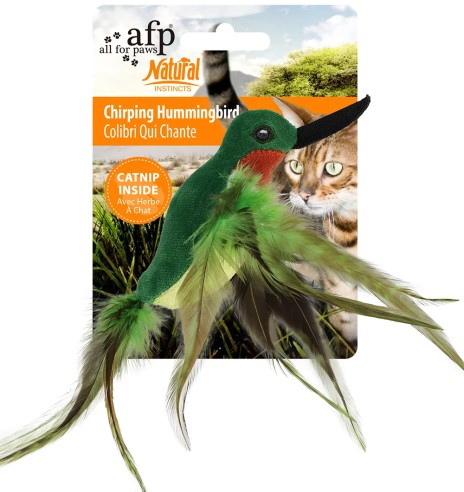 Mänguasi kassile Chirping Hummingbird (AFP -...