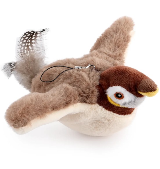 Мягкая игрушка для кошек, птица с машущими крыльями Flapping Bird (AFP — Natural Instincts)