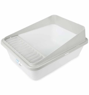 Кошачий лоток открытый, с приподнятыми краями (Pawise) – Lahtised liivakastid – Pawise – Valgekihv 2