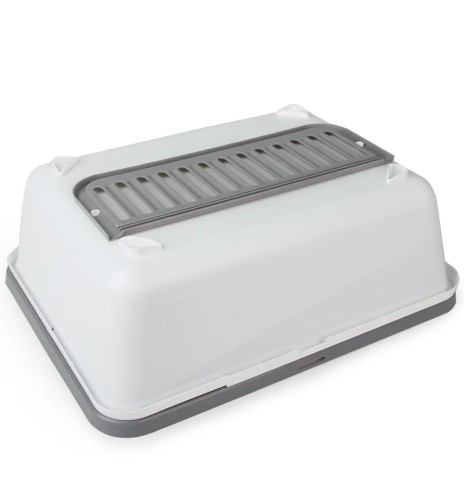 Открытый кошачий туалет со съёмным бортиком,...