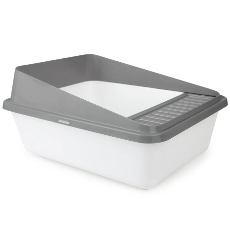 Открытый кошачий туалет со съёмным бортиком,...