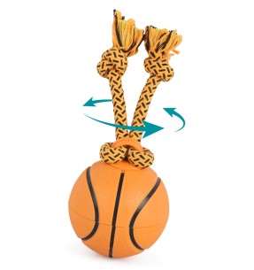 Игрушка для собак, вращающийся баскетбольный мяч Dog... 2