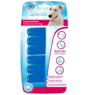 Щётки-напальчники для чистки зубов собак, 6 шт. в...