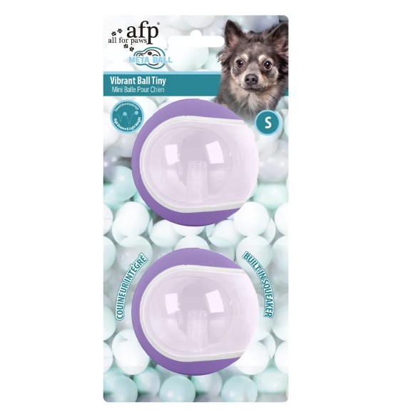 Mänguasi koerale, TPR pallide komplekt 2 tk, Vibrant Balls (AFP - Meta Ball)