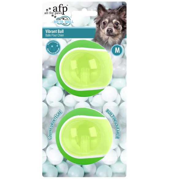 Mänguasi koerale, TPR pallide komplekt 2 tk, Vibrant Balls (AFP - Meta Ball)