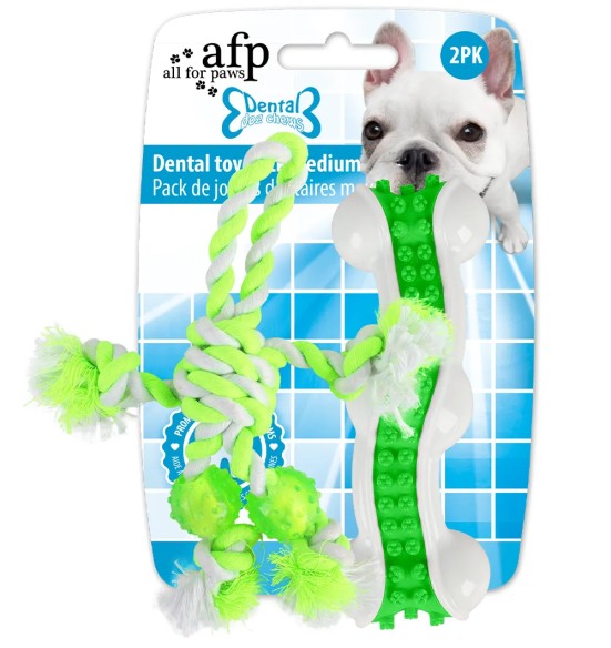 Набор жевательных игрушек для собак Dental Toy Pack Medium (AFP - Dental Dog Chews)