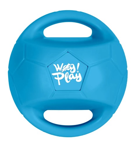 Игрушка для собак, прочный мяч с двумя ручками,...