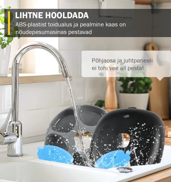 Automaatsöötja külmapatareidega, 6 toidukorda, must (AFP - Lifestyle)