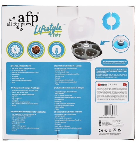 Automaatsöötja külmapatareidega, 6 toidukorda,...