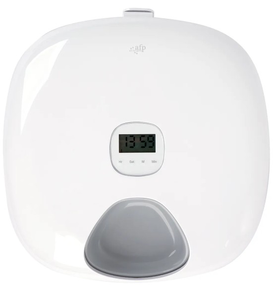 Автоматическая кормушка с охлаждающими элементами, 6 кормлений, белая (AFP – Lifestyle)