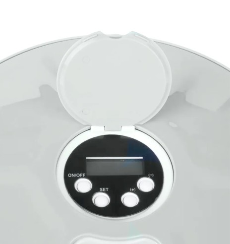 Automaatsöötja, 6 toidukorda, patareitoide...