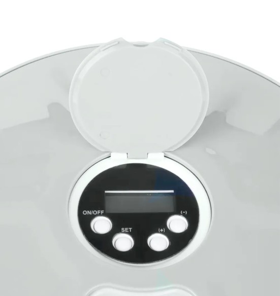 Automaatsöötja, 6 toidukorda, patareitoide (Pawise)