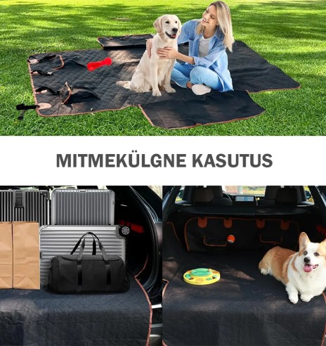 Auto tagaruumi kate Oxford-kangast Deluxy Dog...