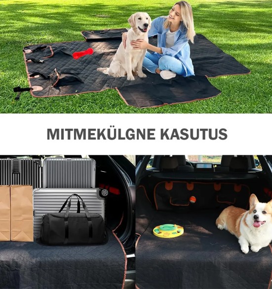 Auto tagaruumi kate Oxford-kangast Deluxy Dog Cargo Liner (Pawise)