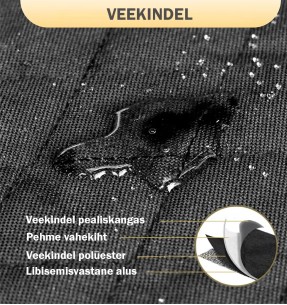 Чехол на автокресло с лежаком для собаки Car Seat Cover (Duvoplus) – Istmekatted – Duvoplus – Valgekihv 2