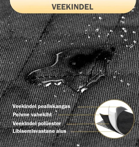 Auto tagaruumi kate Oxford-kangast Deluxy Dog...