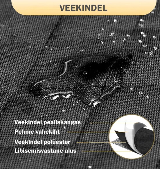 Auto tagaruumi kate Oxford-kangast Deluxy Dog Cargo Liner (Pawise)