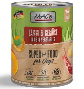 MAC`s консервы для собак БАРАНИНА (69%) И ОВОЩИ...