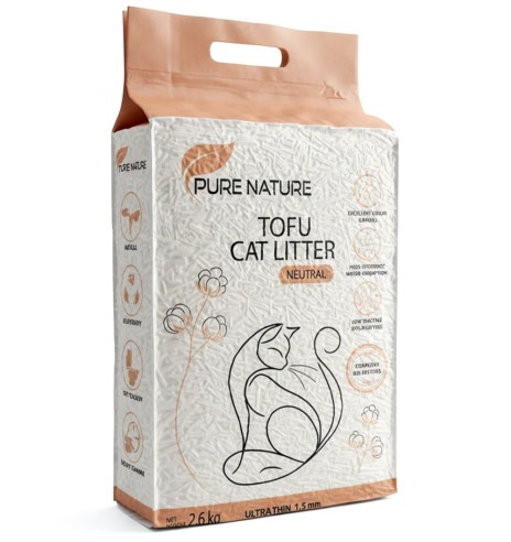 Pure Nature TOFU NEUTRAL наполнитель для...