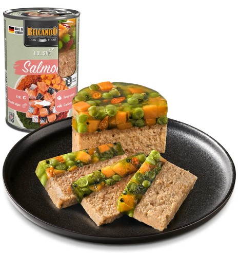 BELCANDO HOLISTIC koerakonserv lõhega, kaetud...
