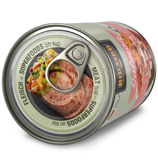 BELCANDO HOLISTIC koerakonserv lõhega, kaetud tarretises supertoiduga