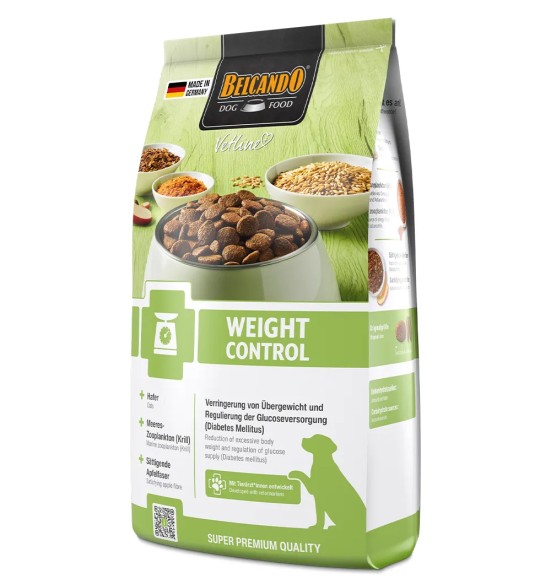 BELCANDO VETLINE WEIGHT CONTROL veterinaarsarja kuivtoit koerale - kaalukontrolliks ja diabeedi korral