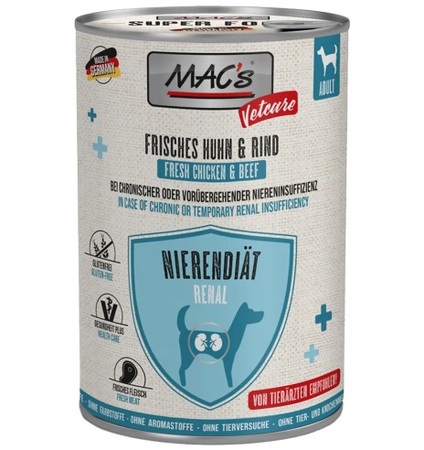 MAC's Vetcare RENAL värske kana- ja...