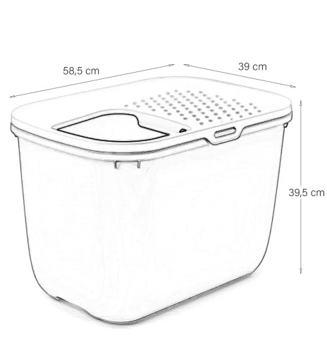 Savic HOP IN Marble туалет для кошек,...