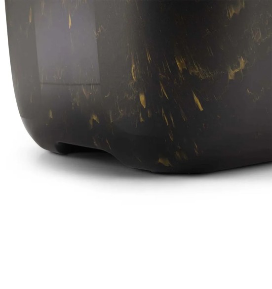 Savic HOP IN Marble туалет для кошек, чёрно-золотистый