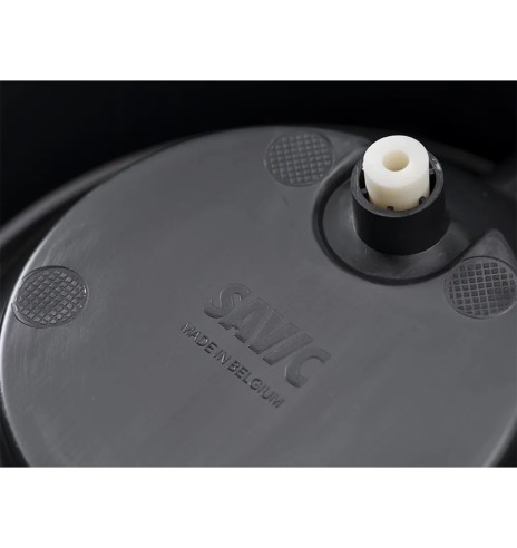 Savic Butler двойная миска на подставке, чёрная