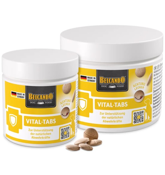 Пищевая добавка для собак Belcando VITAL-TABS, для поддержания иммунной системы