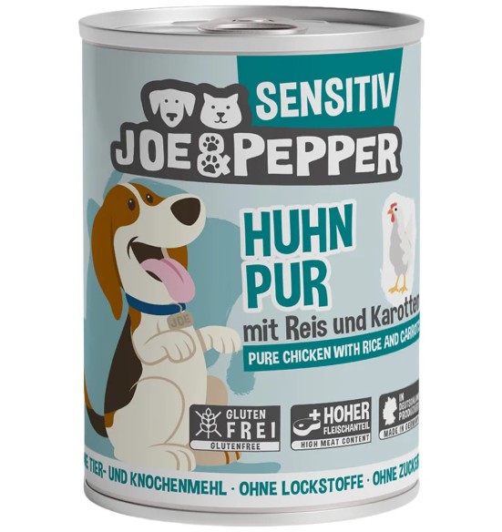 Joe & Pepper Sensitive konserv koerale, kanalihaga (Mac's)