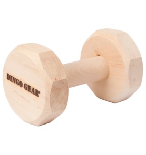 Мяч-кусалка из натуральной кожи, с одной петлёй, Ø 11 см (Dingo Gear) – Nahast nuts – Dingo Gear – Valgekihv