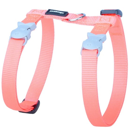 Kassi traksid ja jalutusrihm, erk virsikuroosa, Classic Hi-Vis Peach (Red Dingo)