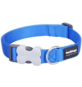 Kaelarihm koerale, helkuritega, must (Dogness Reflective)–Tekstiilist–Dogness–Valgekihv