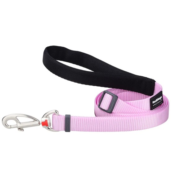 Koera jalutusrihm nailonrihm Classic, 1.1–1.8 m, pastelne roosa (Red Dingo)