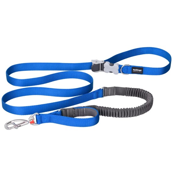 Koera jalutusrihm multifunktsionaalne, anti-shock Running SuperLead, sinine (Red Dingo)