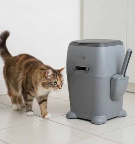 Контейнер для утилизации кошачьего наполнителя...