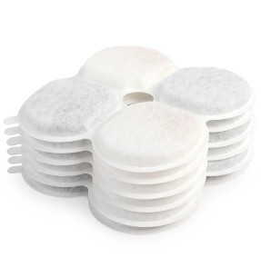 Aktiivsöe filtrid Dogness 1 L ja 2 L purskkaevule, 3 tk (Dogness)–Filtrid purskkaevudele–Dogness–Valgekihv